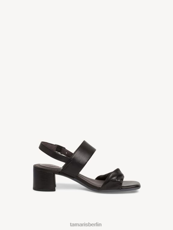 de Tamaris Frauen Sandale aus Leder – Schwarz 0LHV41178 Schuhe
