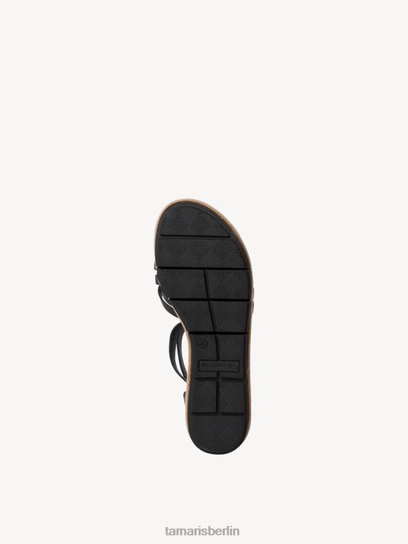 de Tamaris Frauen Sandale aus Leder – Schwarz 0LHV41223 Schuhe