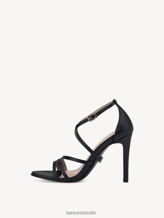 de Tamaris Frauen Sandale aus Leder – Schwarz 0LHV41224 Schuhe