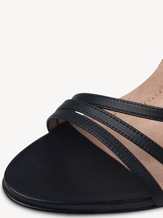 de Tamaris Frauen Sandale aus Leder – Schwarz 0LHV41224 Schuhe