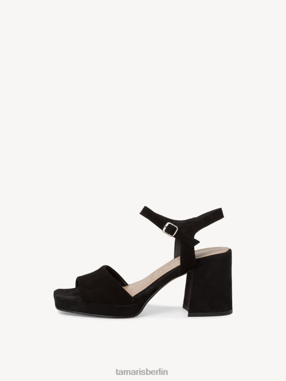 de Tamaris Frauen Sandale aus Leder – Schwarz 0LHV41225 Schuhe
