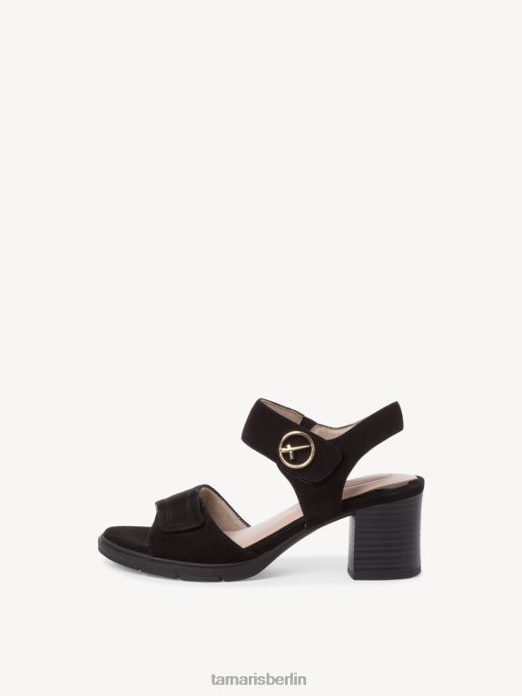 de Tamaris Frauen Sandale aus Leder – Schwarz 0LHV41339 Schuhe