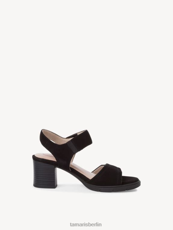 de Tamaris Frauen Sandale aus Leder – Schwarz 0LHV41339 Schuhe