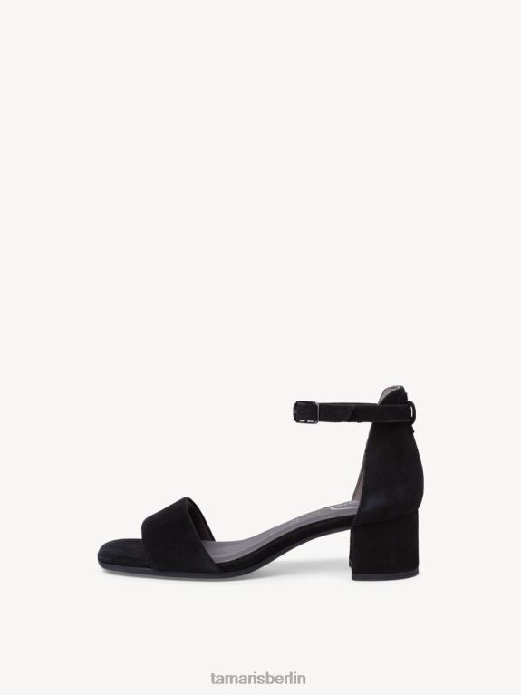 de Tamaris Frauen Sandale aus Leder – Schwarz 0LHV41383 Schuhe