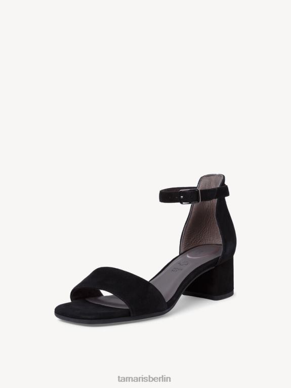 de Tamaris Frauen Sandale aus Leder – Schwarz 0LHV41383 Schuhe