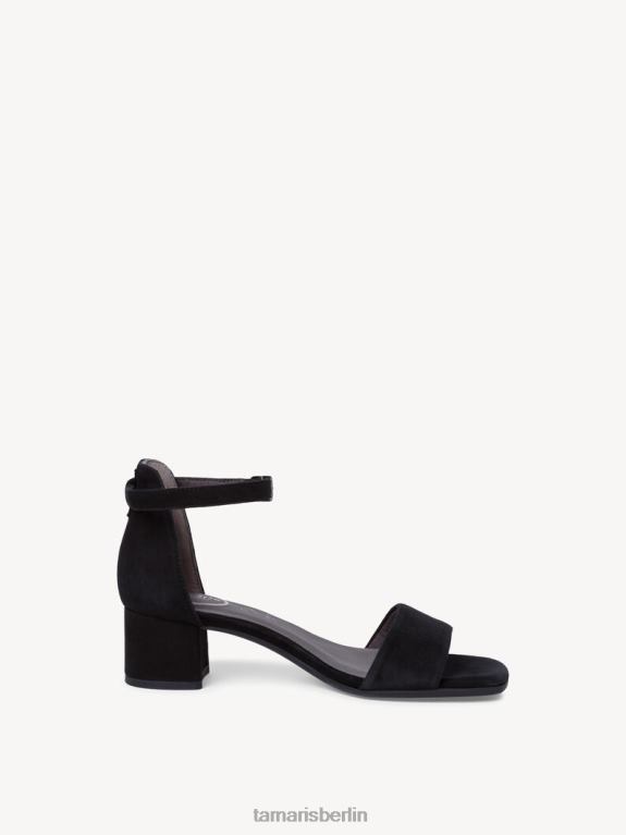 de Tamaris Frauen Sandale aus Leder – Schwarz 0LHV41383 Schuhe