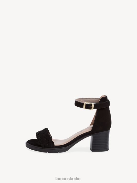 de Tamaris Frauen Sandale aus Leder – Schwarz 0LHV41483 Schuhe