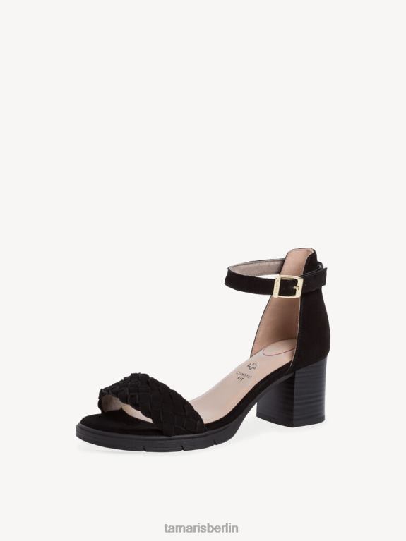 de Tamaris Frauen Sandale aus Leder – Schwarz 0LHV41483 Schuhe