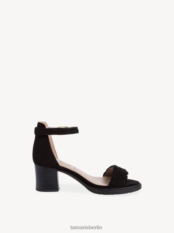de Tamaris Frauen Sandale aus Leder – Schwarz 0LHV41483 Schuhe
