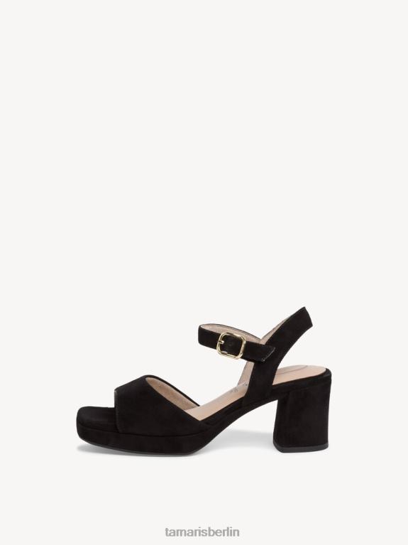 de Tamaris Frauen Sandale aus Leder – Schwarz 0LHV41497 Schuhe