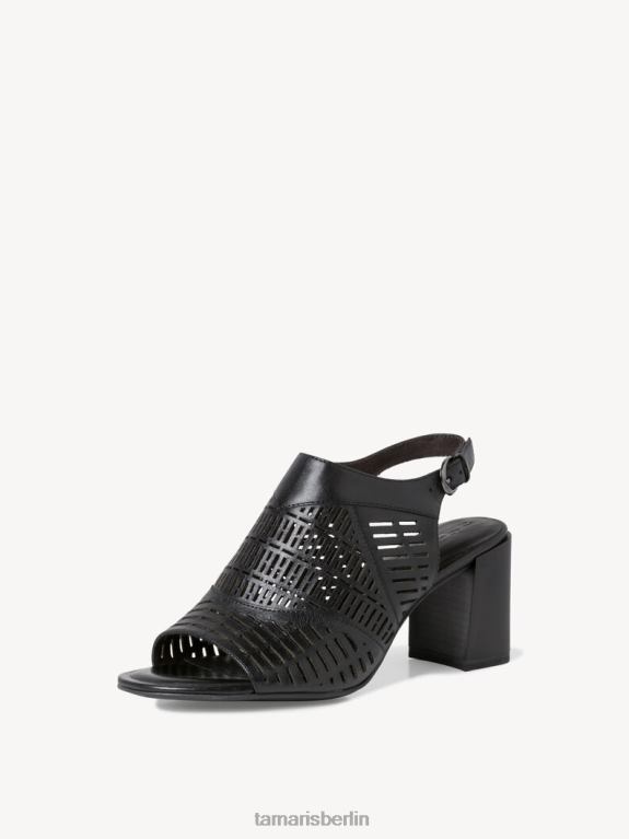 de Tamaris Frauen Sandale aus Leder – Schwarz 0LHV41667 Schuhe