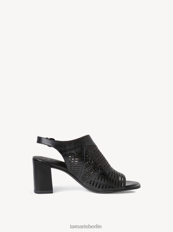 de Tamaris Frauen Sandale aus Leder – Schwarz 0LHV41667 Schuhe
