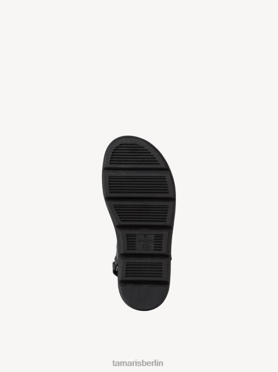 de Tamaris Frauen Sandale aus Leder – Schwarz 0LHV41733 Schuhe
