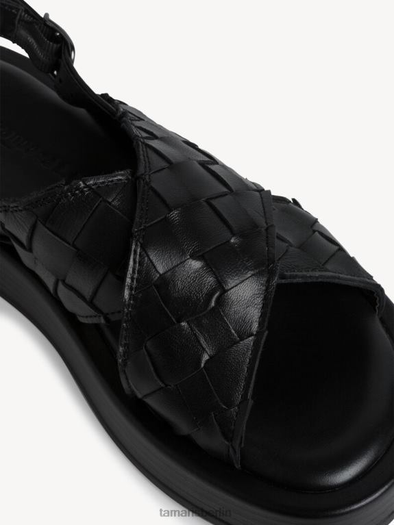 de Tamaris Frauen Sandale aus Leder – Schwarz 0LHV41793 Schuhe