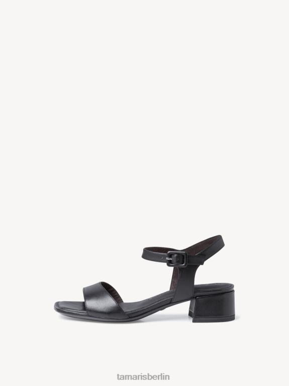 de Tamaris Frauen Sandale aus Leder – Schwarz 0LHV41978 Schuhe