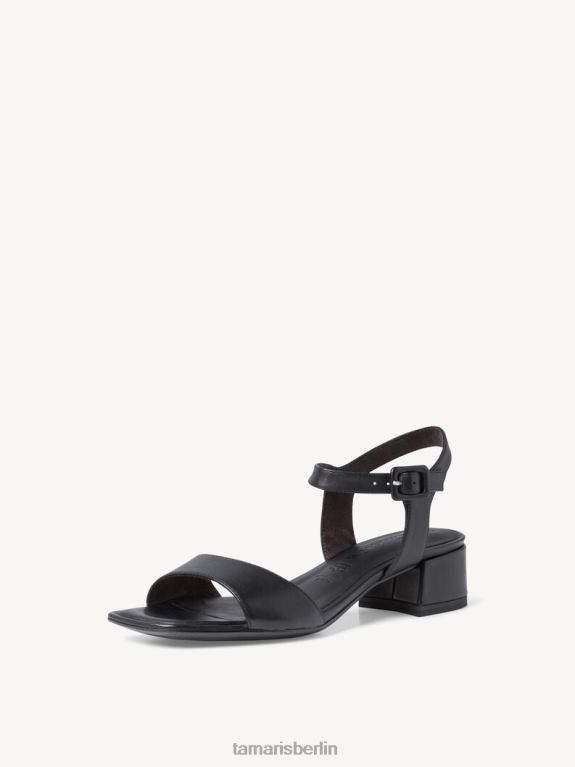 de Tamaris Frauen Sandale aus Leder – Schwarz 0LHV41978 Schuhe
