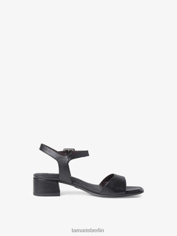 de Tamaris Frauen Sandale aus Leder – Schwarz 0LHV41978 Schuhe