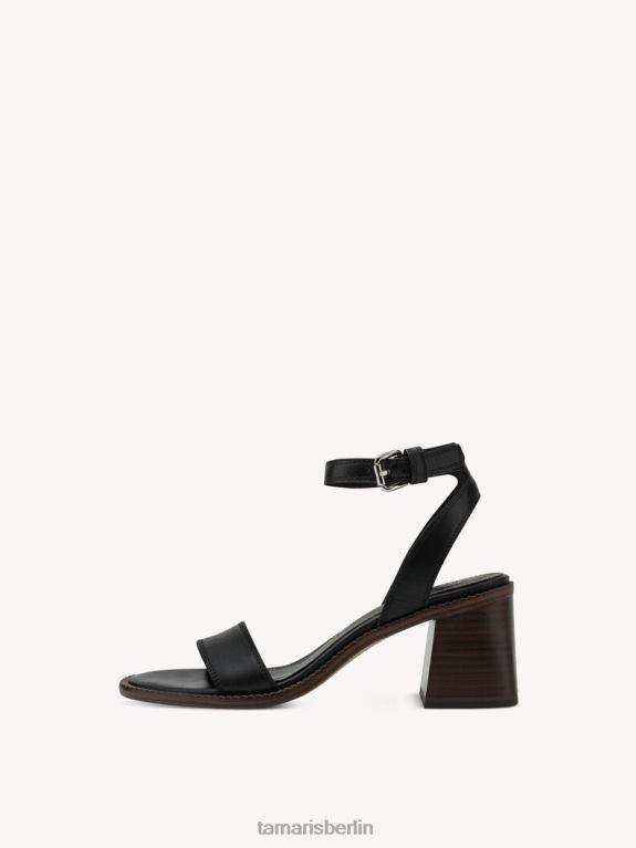 de Tamaris Frauen Sandale aus Leder – Schwarz 0LHV42205 Schuhe