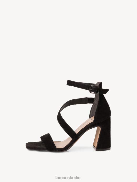 de Tamaris Frauen Sandale aus Leder – Schwarz 0LHV42206 Schuhe
