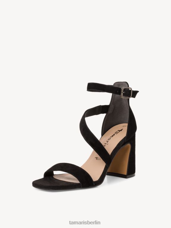 de Tamaris Frauen Sandale aus Leder – Schwarz 0LHV42206 Schuhe