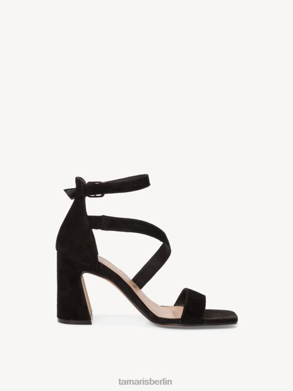 de Tamaris Frauen Sandale aus Leder – Schwarz 0LHV42206 Schuhe