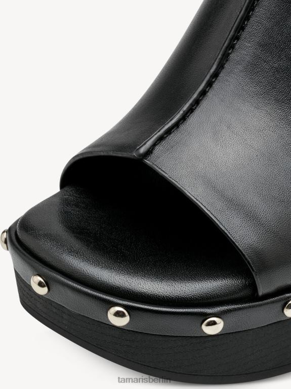 de Tamaris Frauen Sandale aus Leder – Schwarz 0LHV422 Schuhe