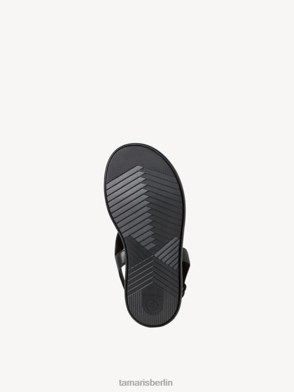 de Tamaris Frauen Sandale aus Leder – Schwarz 0LHV42316 Schuhe