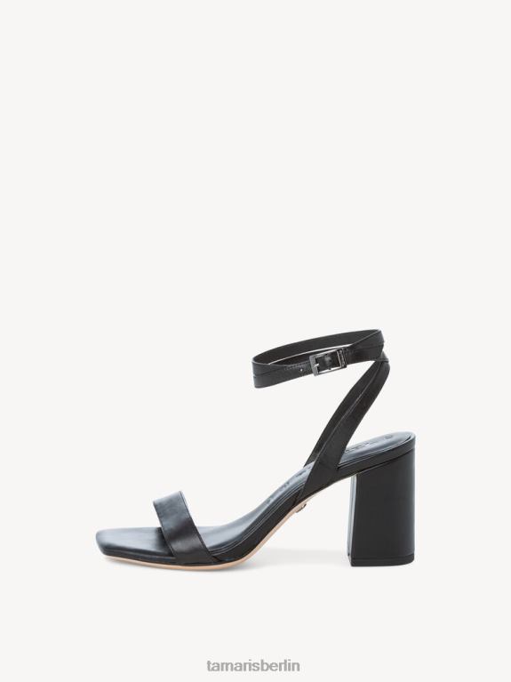de Tamaris Frauen Sandale aus Leder – Schwarz 0LHV42327 Schuhe