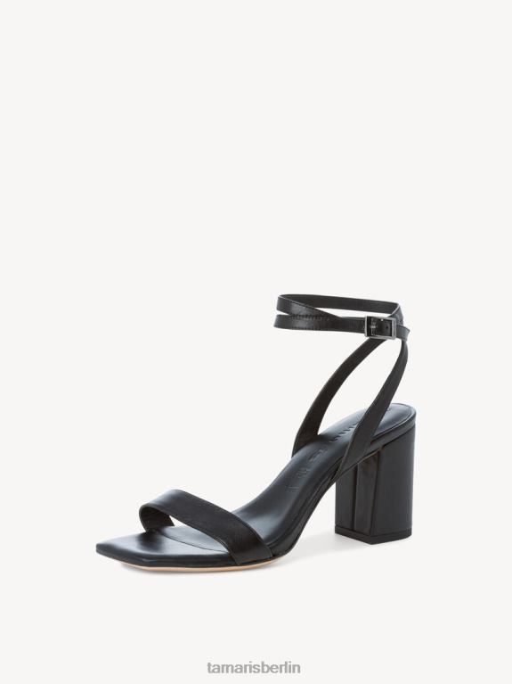 de Tamaris Frauen Sandale aus Leder – Schwarz 0LHV42327 Schuhe