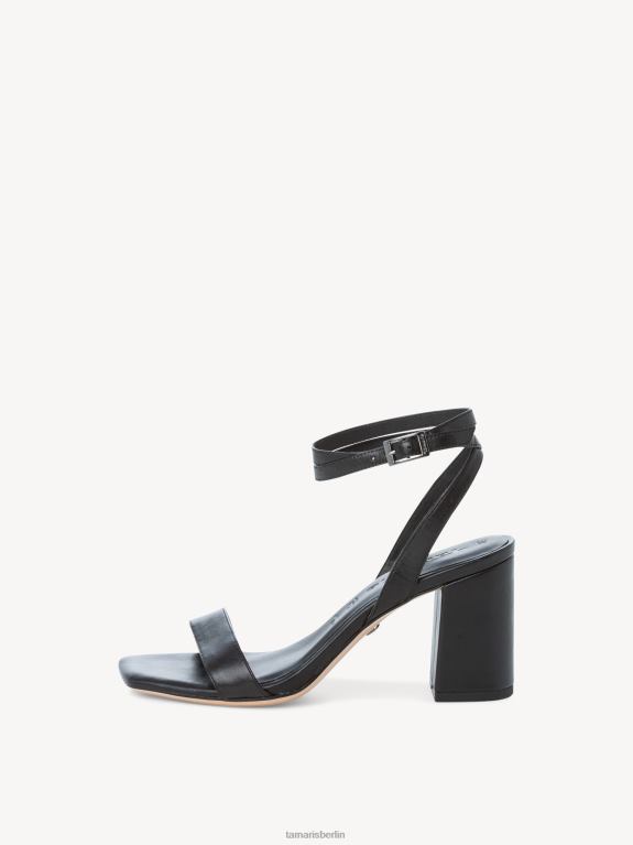 de Tamaris Frauen Sandale aus Leder – Schwarz 0LHV42327 Schuhe
