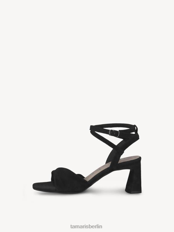 de Tamaris Frauen Sandale aus Leder – Schwarz 0LHV42344 Schuhe
