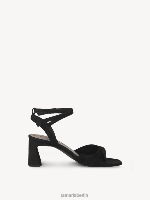 de Tamaris Frauen Sandale aus Leder – Schwarz 0LHV42344 Schuhe
