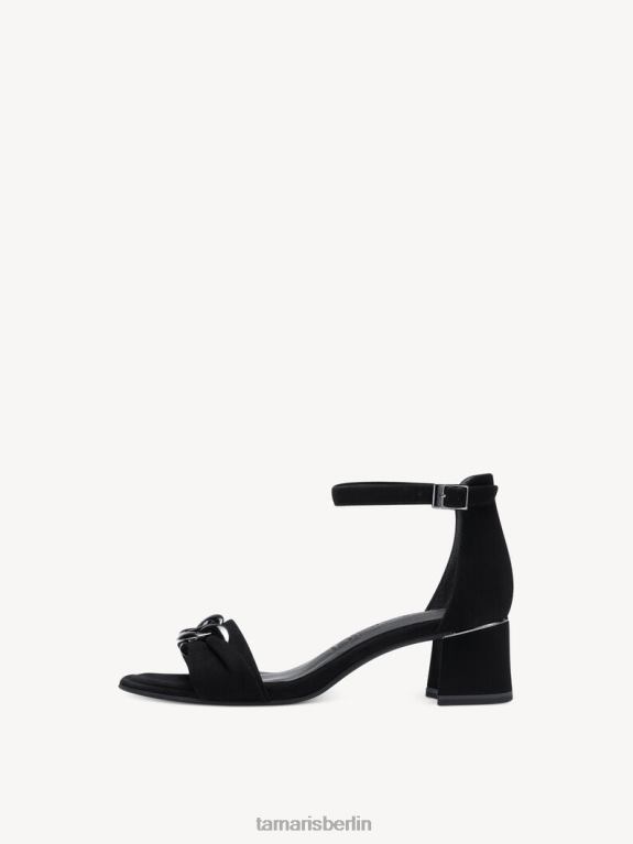 de Tamaris Frauen Sandale aus Leder – Schwarz 0LHV4447 Schuhe