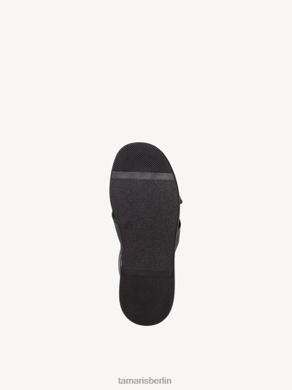 de Tamaris Frauen Sandale aus Leder – Schwarz 0LHV4504 Schuhe