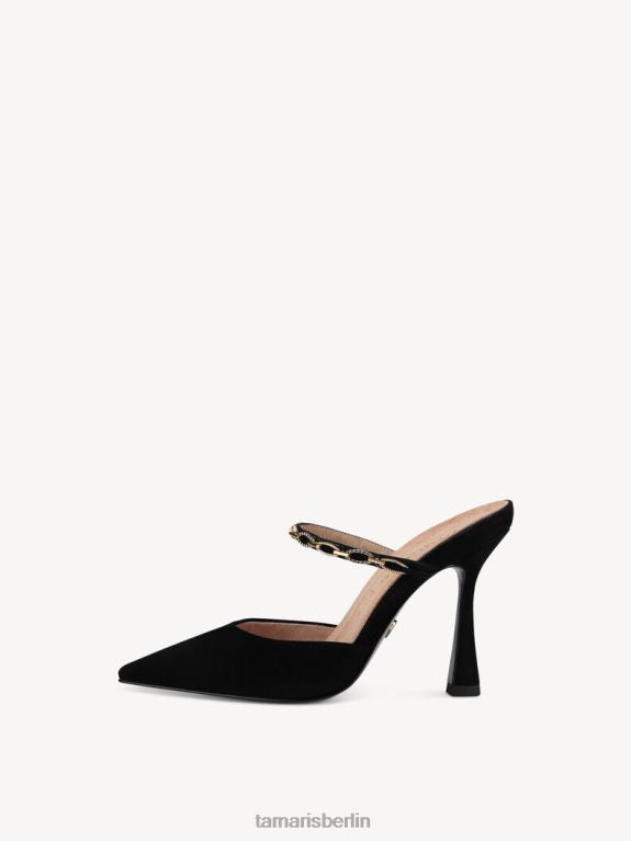 de Tamaris Frauen Sandale aus Leder – Schwarz 0LHV4588 Schuhe