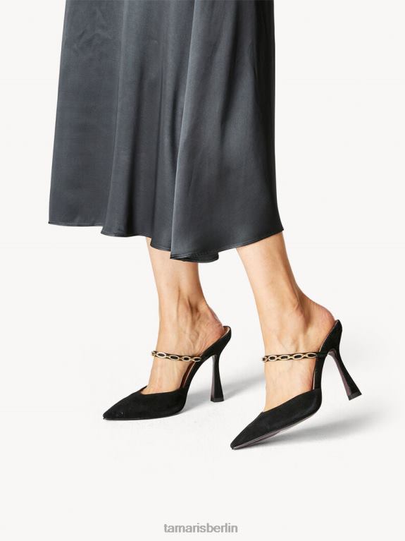 de Tamaris Frauen Sandale aus Leder – Schwarz 0LHV4588 Schuhe