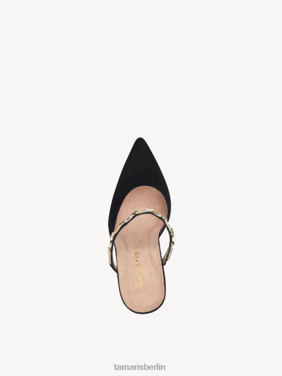 de Tamaris Frauen Sandale aus Leder – Schwarz 0LHV4588 Schuhe