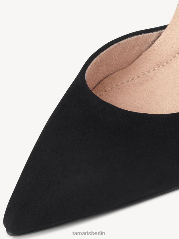 de Tamaris Frauen Sandale aus Leder – Schwarz 0LHV4588 Schuhe