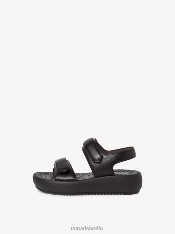 de Tamaris Frauen Sandale aus Leder – Schwarz 0LHV4793 Schuhe