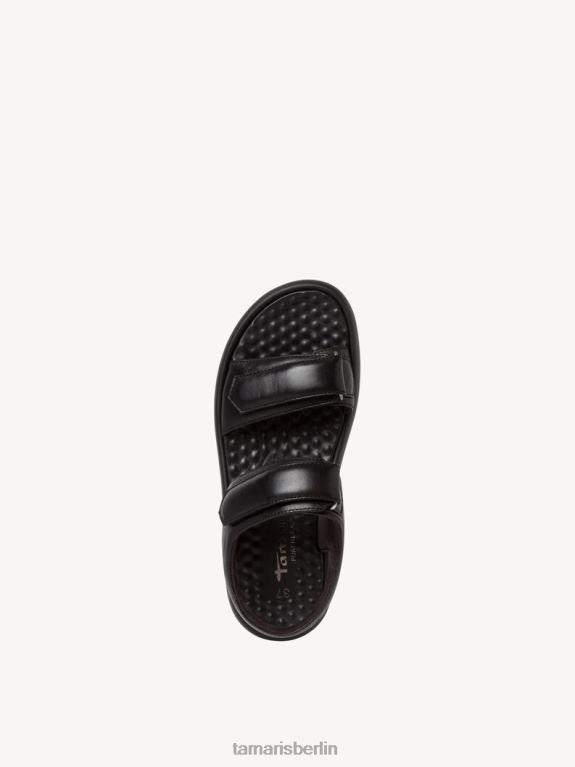 de Tamaris Frauen Sandale aus Leder – Schwarz 0LHV4793 Schuhe