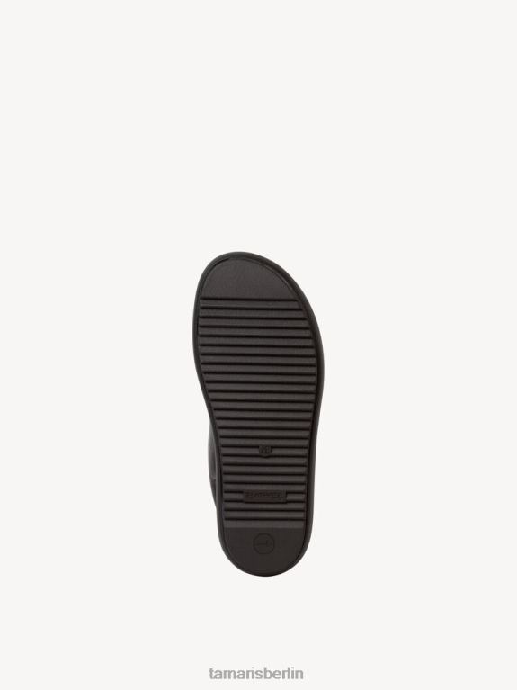 de Tamaris Frauen Sandale aus Leder – Schwarz 0LHV4793 Schuhe