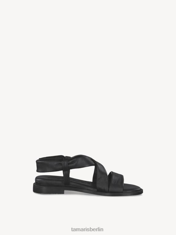 de Tamaris Frauen Sandale aus Leder – Schwarz 0LHV4815 Schuhe