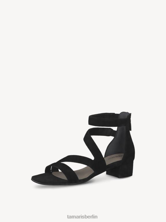 de Tamaris Frauen Sandale aus Leder – Schwarz 0LHV4851 Schuhe