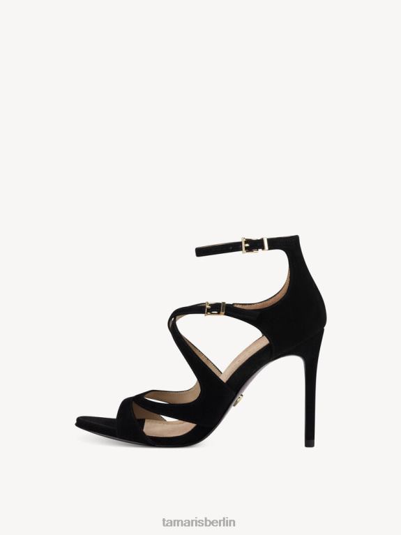 de Tamaris Frauen Sandale aus Leder – Schwarz 0LHV4890 Schuhe