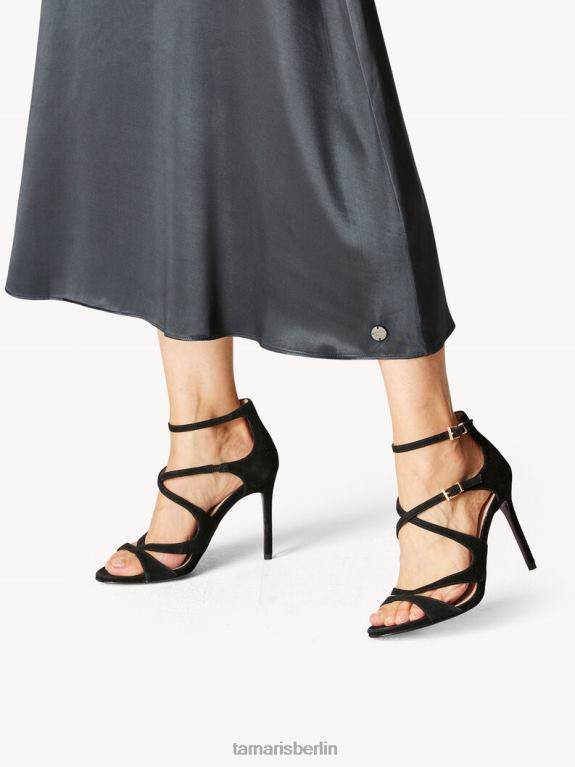 de Tamaris Frauen Sandale aus Leder – Schwarz 0LHV4890 Schuhe