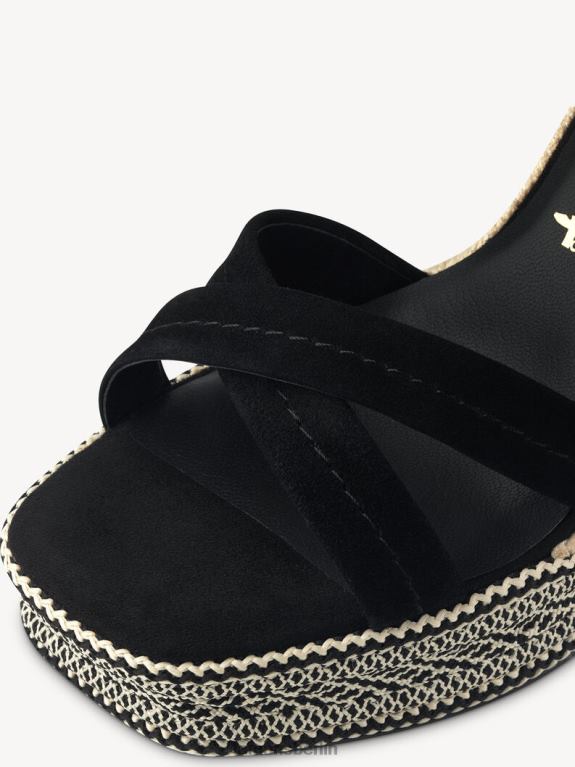 de Tamaris Frauen Sandale aus Leder – Schwarz 0LHV4911 Schuhe
