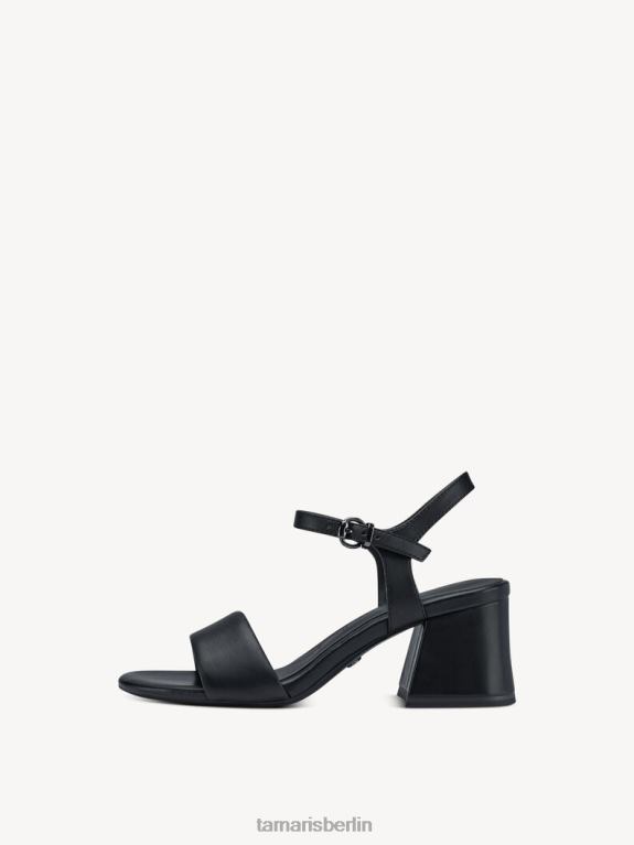 de Tamaris Frauen Sandale aus Leder – Schwarz/Schwarzes Leder 0LHV4910 Schuhe