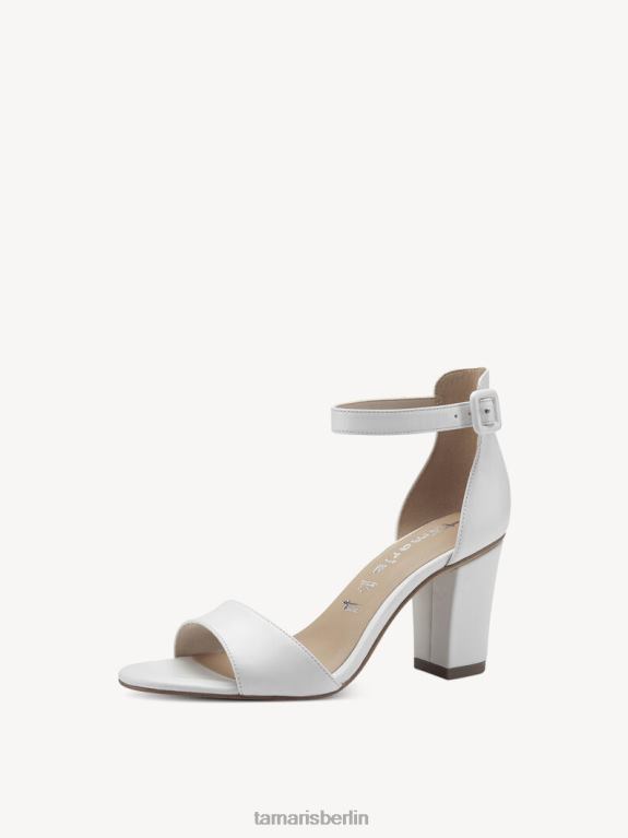 de Tamaris Frauen Sandale aus Leder – weiß 0LHV41156 Schuhe