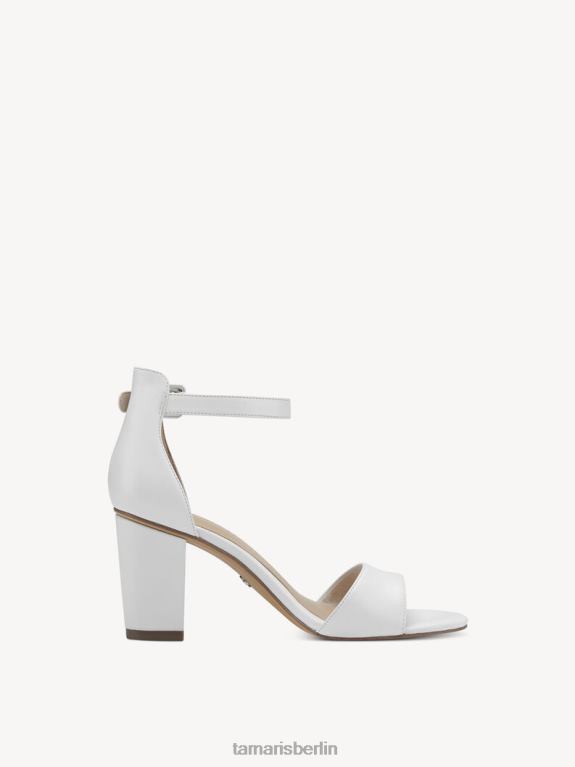 de Tamaris Frauen Sandale aus Leder – weiß 0LHV41156 Schuhe
