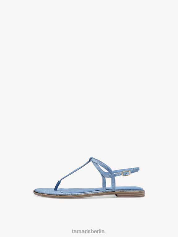 de Tamaris Frauen Sandale - blau/hellblau struk. 0LHV4762 Schuhe